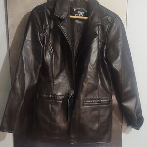 Arnani  A EMPORIO brown  Leather Jacket